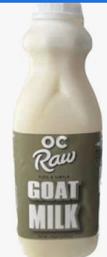 OC Raw Frozen Goat Milk Qt