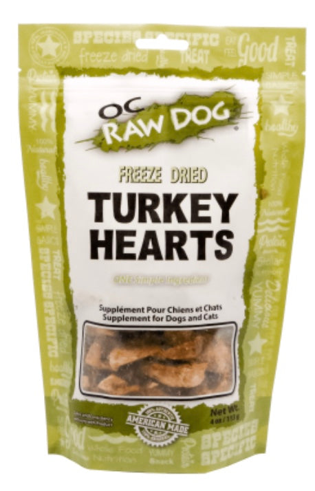 OC Raw Turkey Treats 4 0z