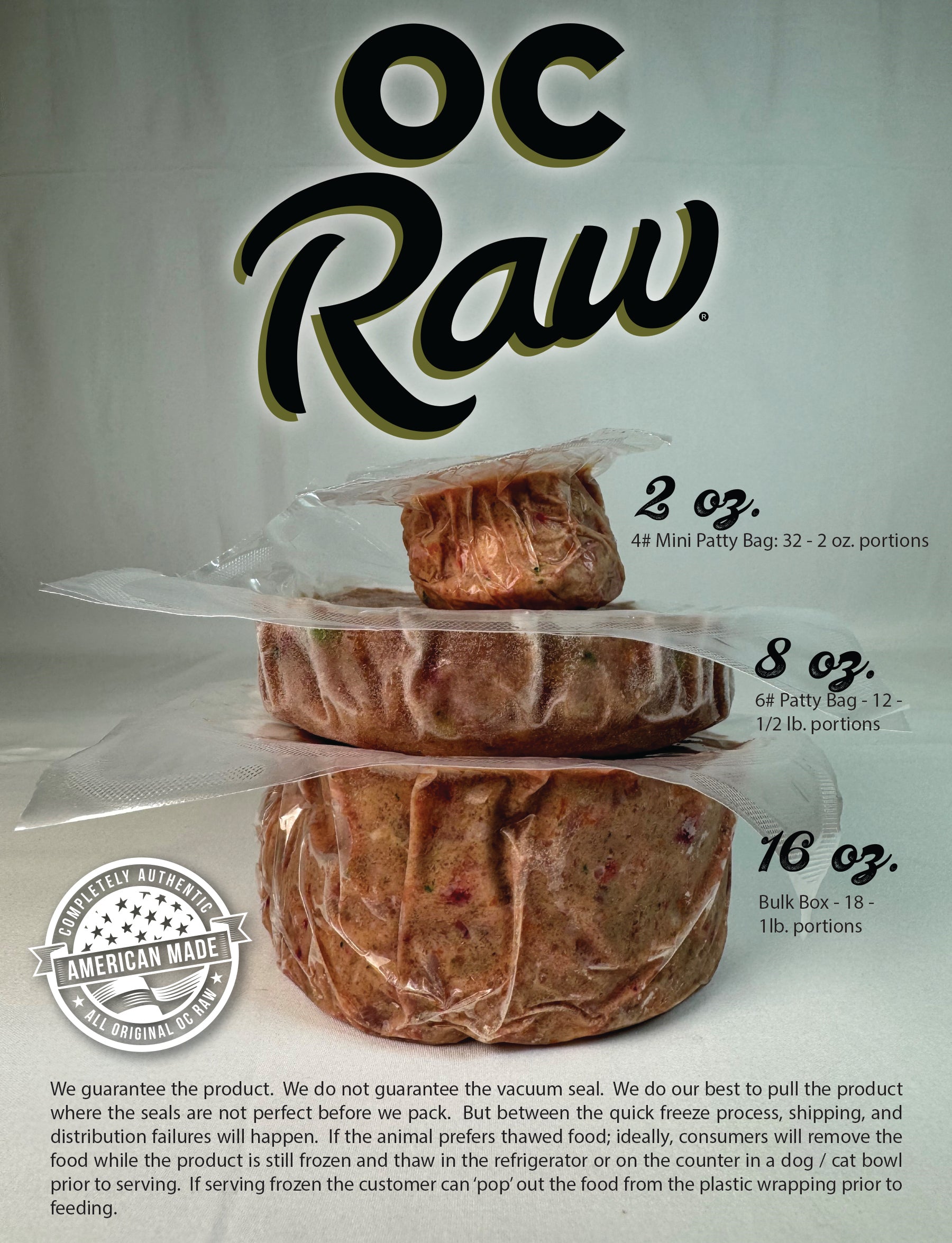 OC Raw- | Turkey & Produce