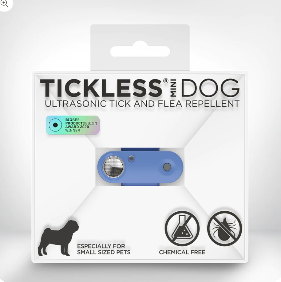 
            
                Load image into Gallery viewer, Tickless Dog- Rechargeable Ultrasonic Tick and Flea Repellent
            
        