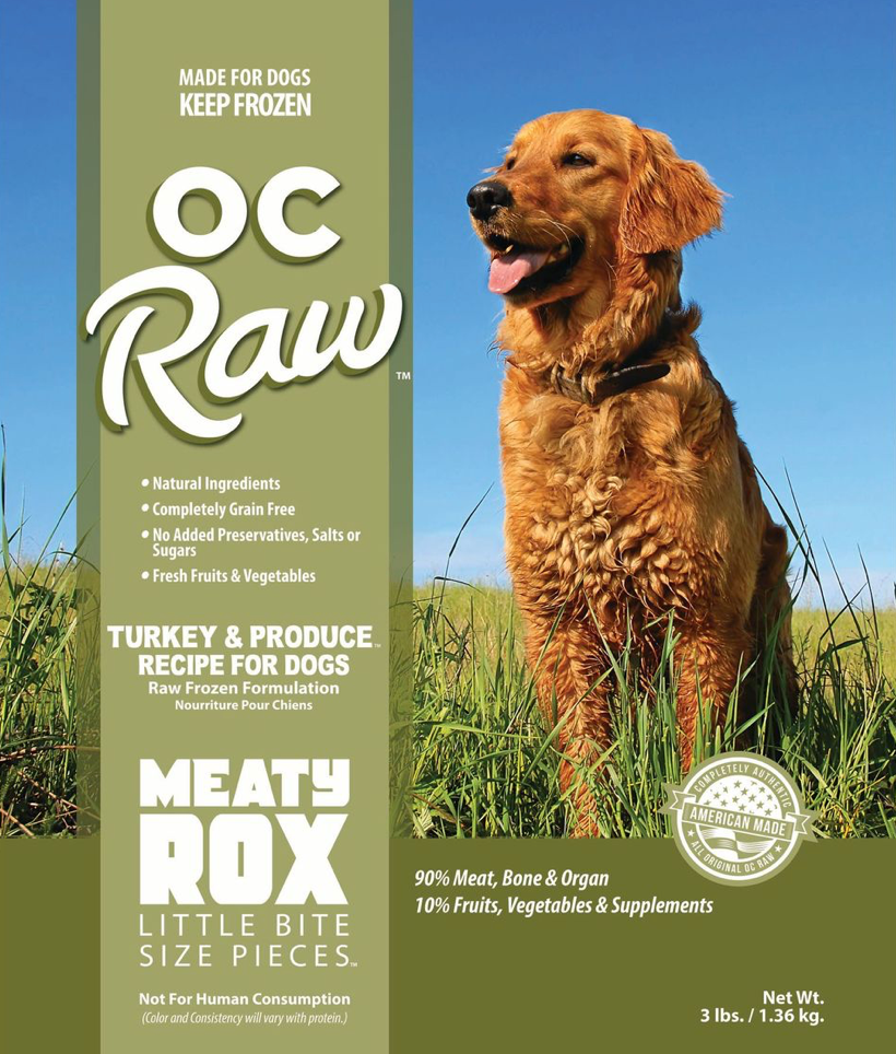 
                  
                    OC Raw Frozen Rox Turkey + Produce |
                  
                