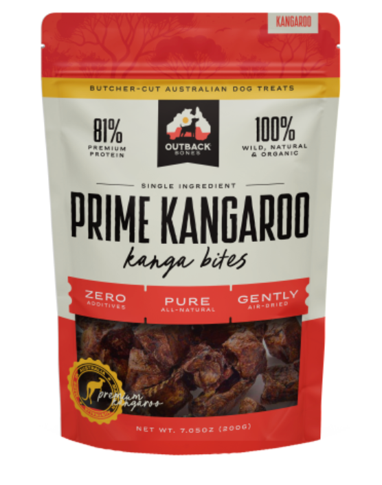 Outback Bones- Prime Kangaroo Jerky Strips