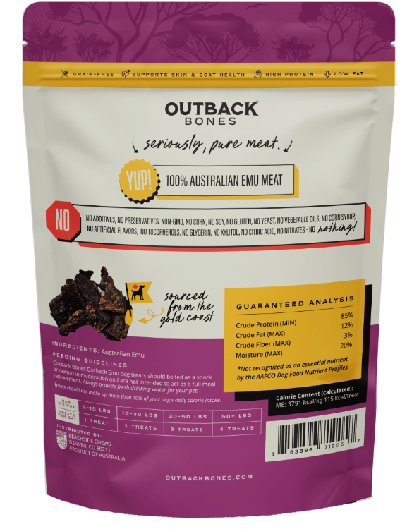 Outback Bones- Emu Jerky