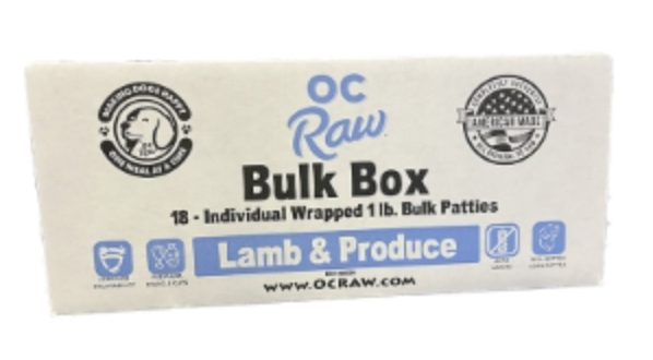 OC Raw- Bulk Box (18lb)