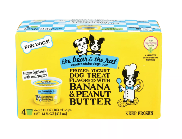 The Bear and The Rat- Banana and Peanut Butter Ice Cream