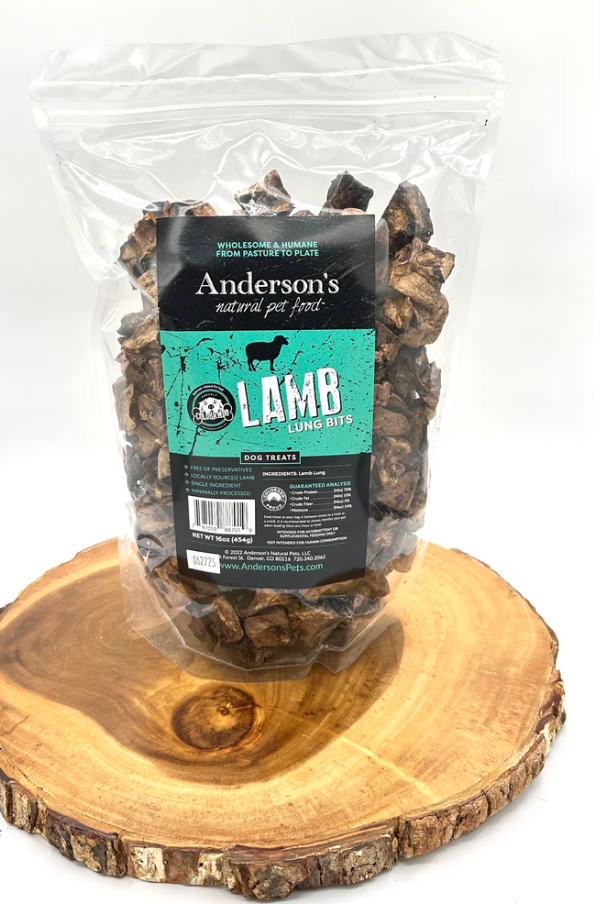 Anderson's Natural Pet Food- Lung Bits (16oz)
