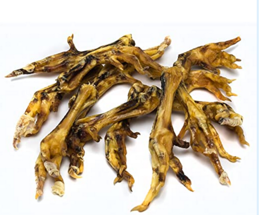 Canine Butcher Shop- Chicken Feet Bulk (50 count)
