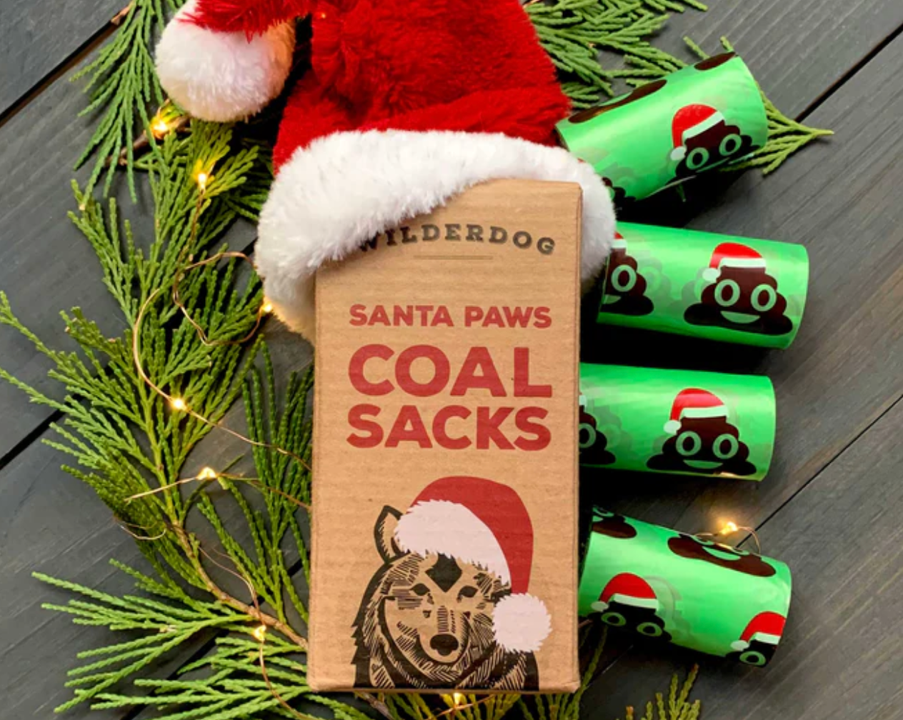 Wilderdog- Santa Paws Biodegradable Coal Sacks