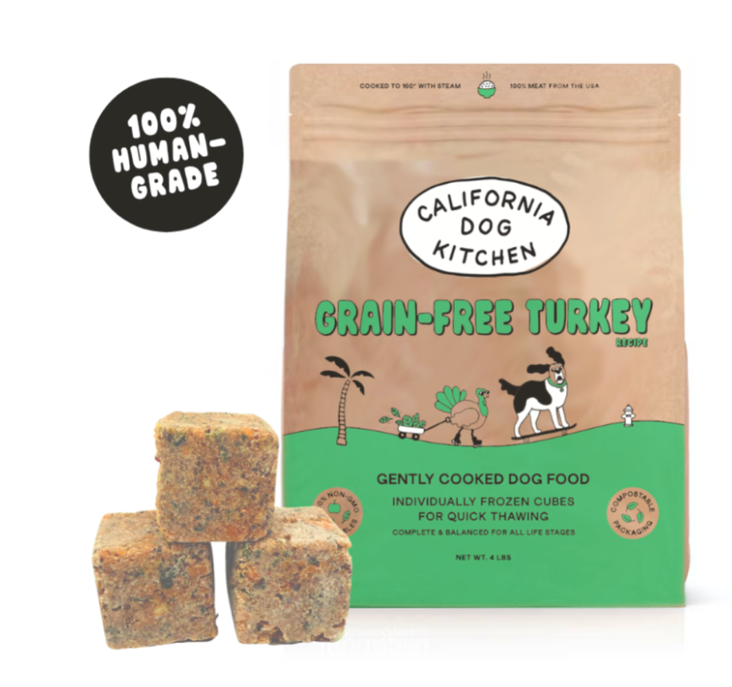 California Dog Kitchen- Grain-Free Turkey (1lb, 4lb)