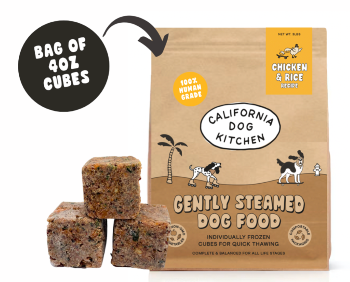 California Dog Kitchen | Gently Cooke Chicken and Rice (1lb, 4lb)