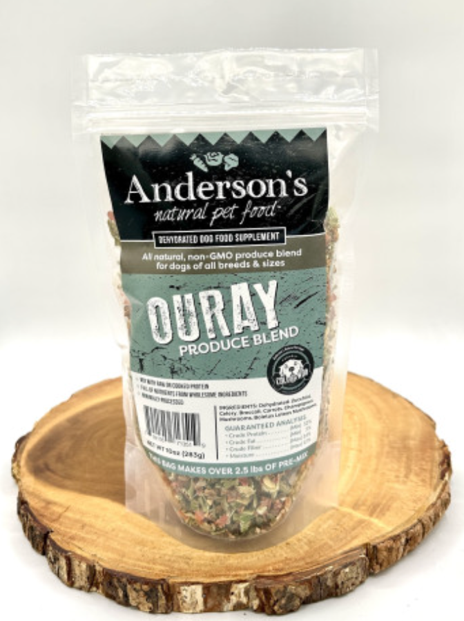 Anderson's Natural Pet Food- Ouray Produce Blend 10 oz