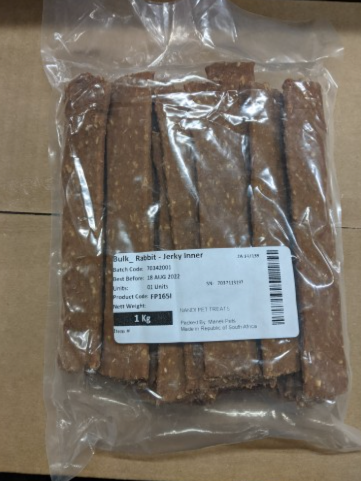 Canine Butcher Shop- Rabbit Jerky