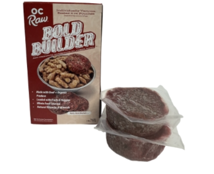 OC Raw- Bold Builder Topper (Beef, Green Lipped Mussels, Mahi Mahi)