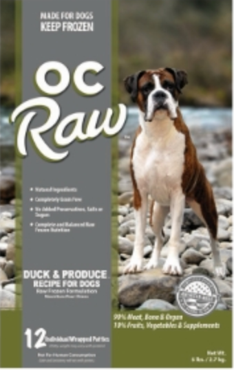 OC Raw | Duck & Produce