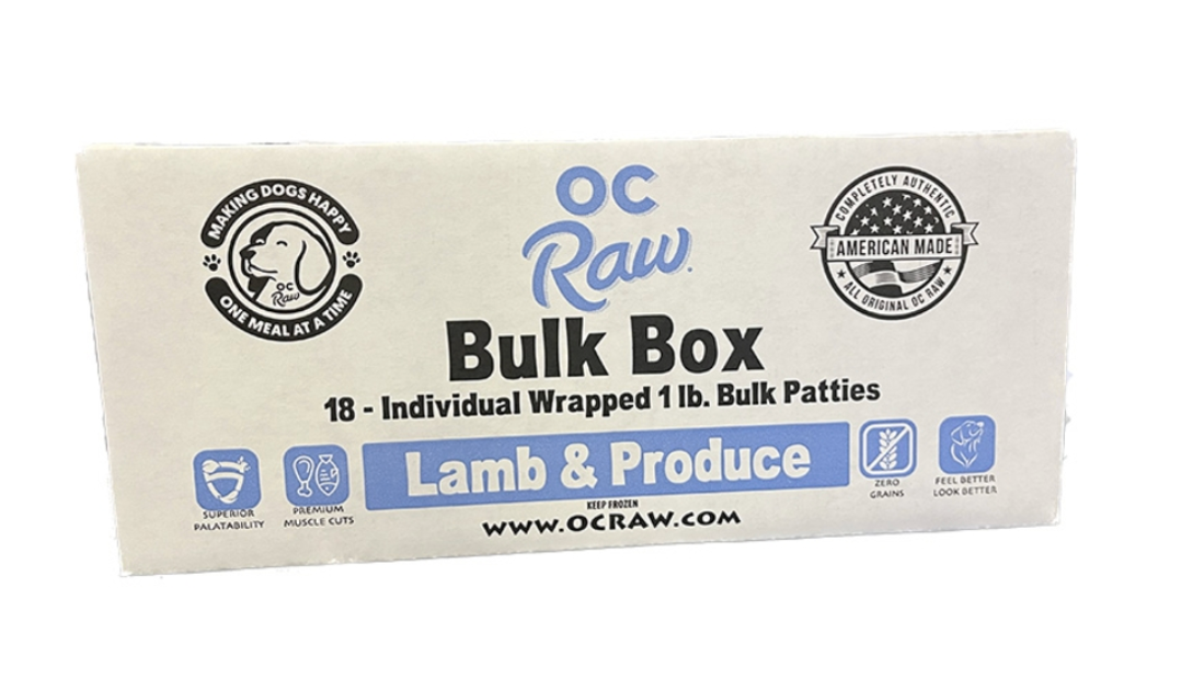 OC Raw | Lamb & Produce