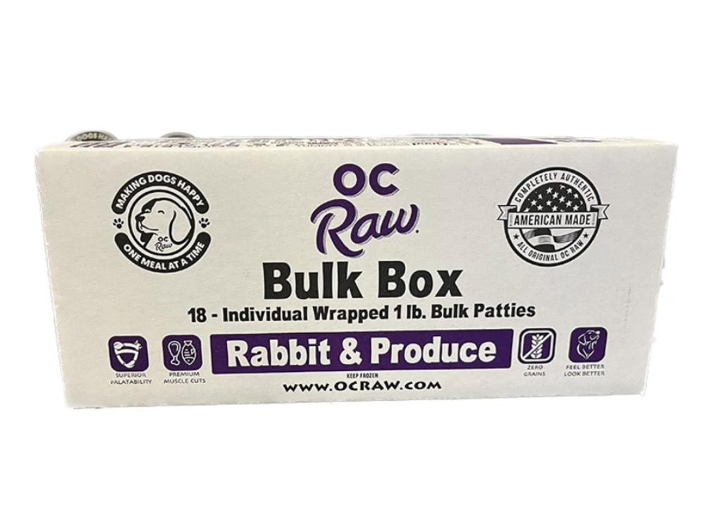 OC Raw | Rabbit & Produce