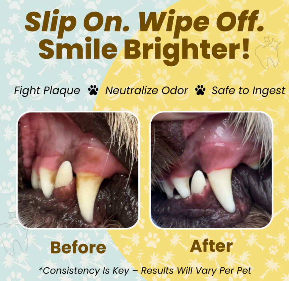 Cocopup- Wipes For Teeth, Fur, Skin, Paws, Nose, and Ears