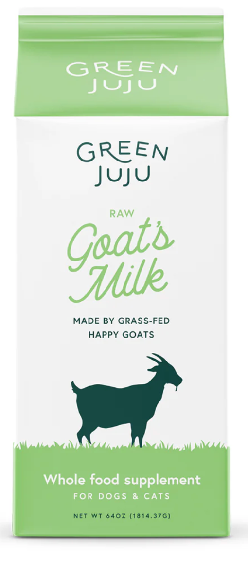 Green Juju | Raw Fermented Goat's Milk For Dogs and Cats (16oz, 32oz, 64oz)