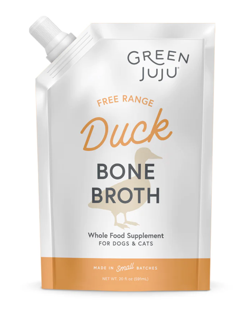 Green Juju | Duck Bone Broth For Dogs and Cats (20oz)