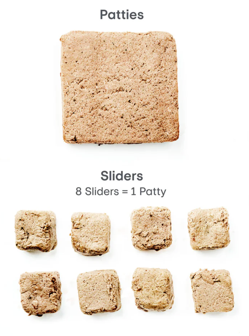 Green Juju | Pork Recipe For Dogs and Cats (3lb Sliders, 6lb Patties, 18lb Bulk)