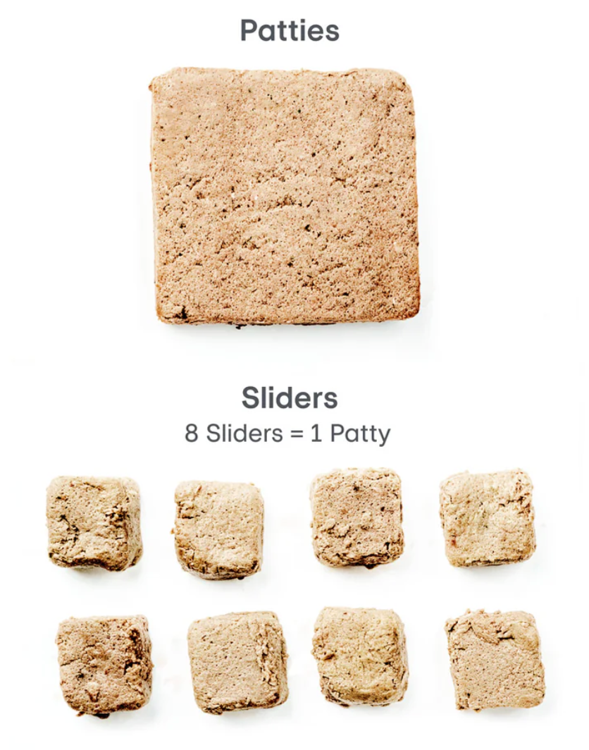 Green Juju | Rabbit Recipe For Dogs and Cats (3lb Sliders, 6lb Patties)