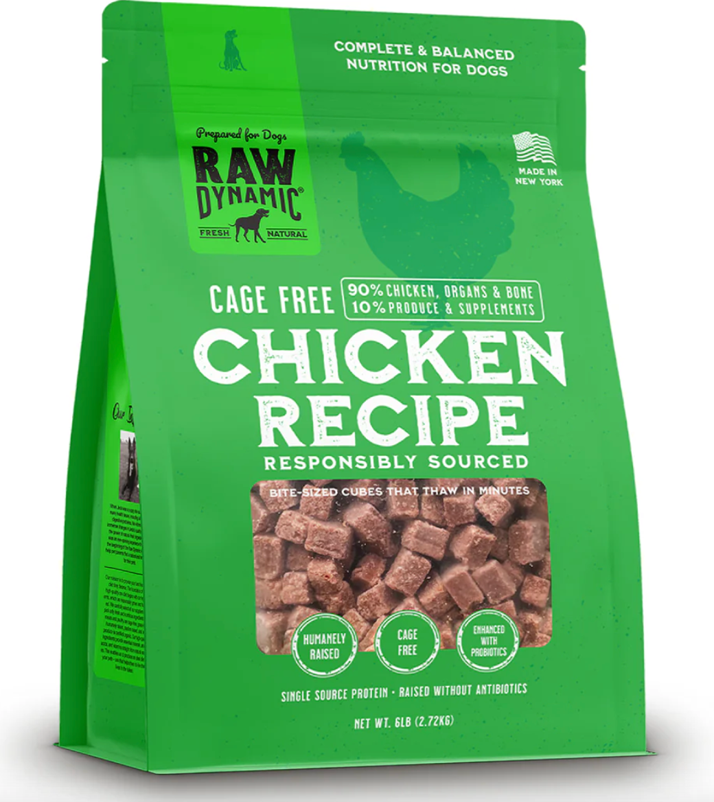 Raw Dynamic- Chicken Recipe for Dogs (3lb, 6lb)