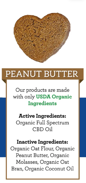 Suzie's- Peanut Butter Hearts Bulk Jar 4mg Oil (32oz)