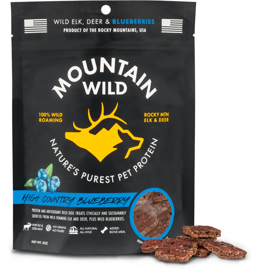 Mountain Wild- High Country Blueberry Training Treats (4oz, 8oz)