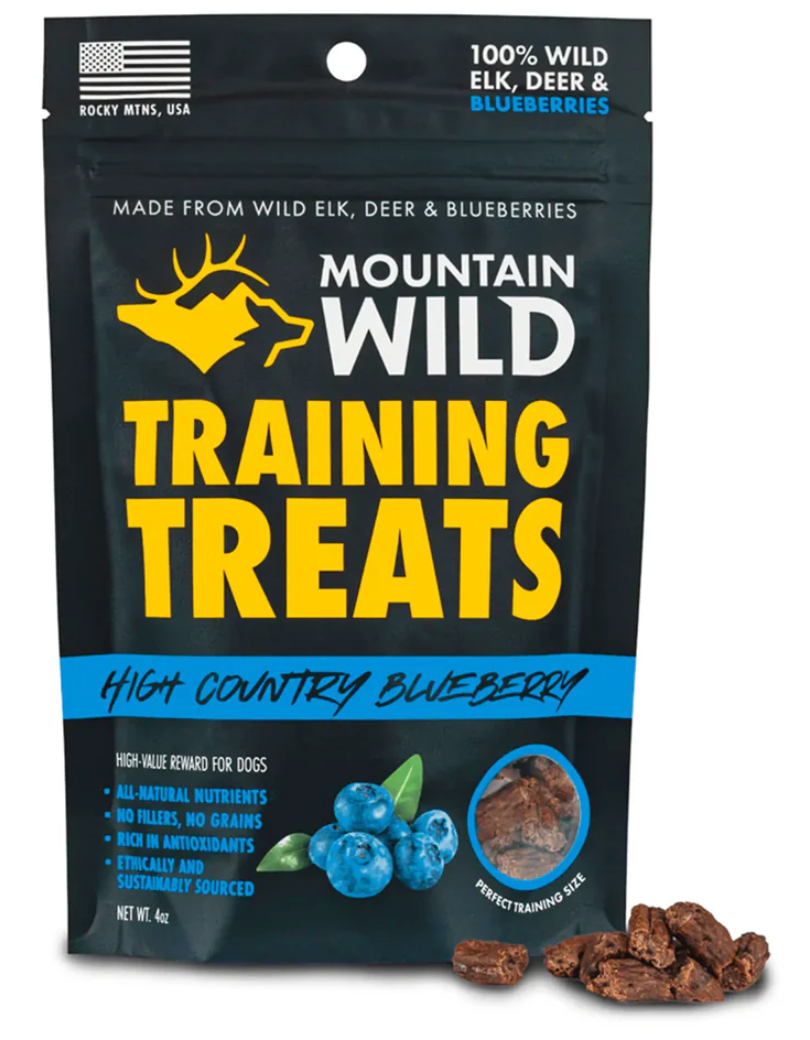 Mountain Wild- High Country Blueberry Training Treats (4oz, 8oz)