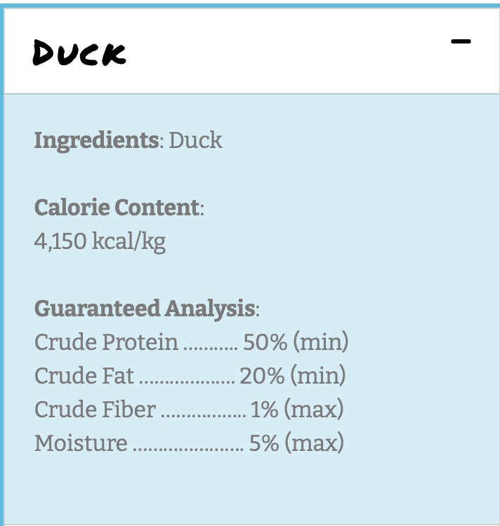 Simple Food Project- Freeze Dried Duck (1.4oz)