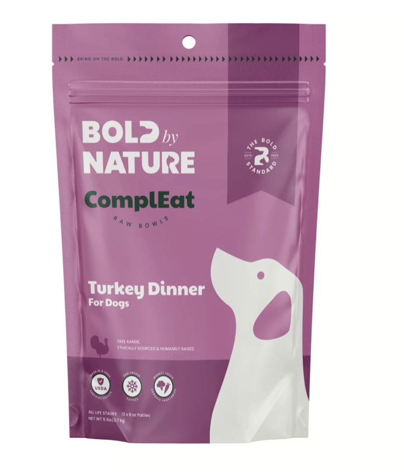 Bold by Nature- Turkey Diet 6lb Patties