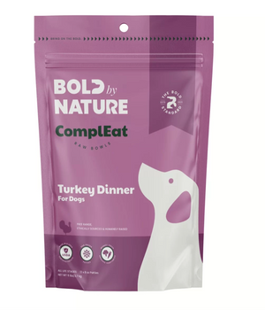 Bold by Nature Complete Turkey Diet | 6lb Patties