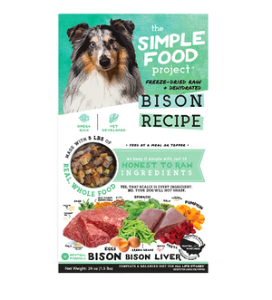 
            
                Load image into Gallery viewer, The Simple Food Project - Bison Recipe (for dogs)
            
        