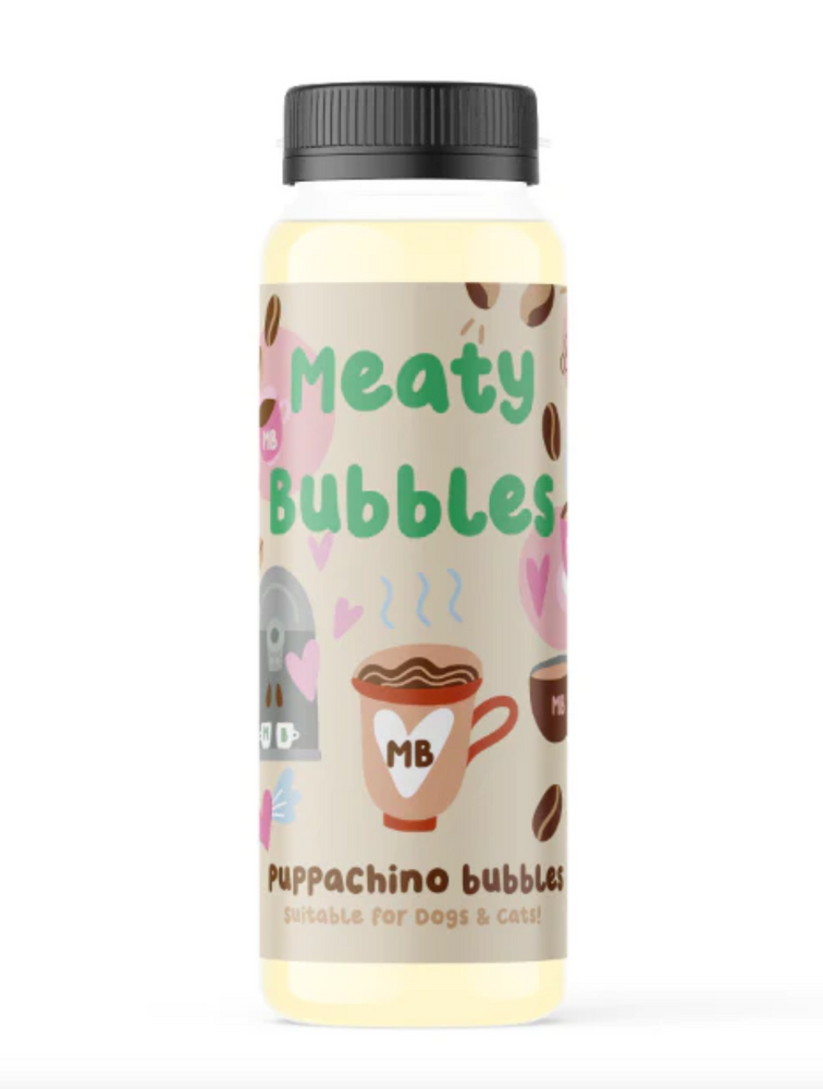 
            
                Load image into Gallery viewer, Meaty Bubbles - Puppachino Bubbles
            
        