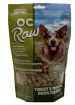 OC Raw Freeze-Dried Turkey and Produce