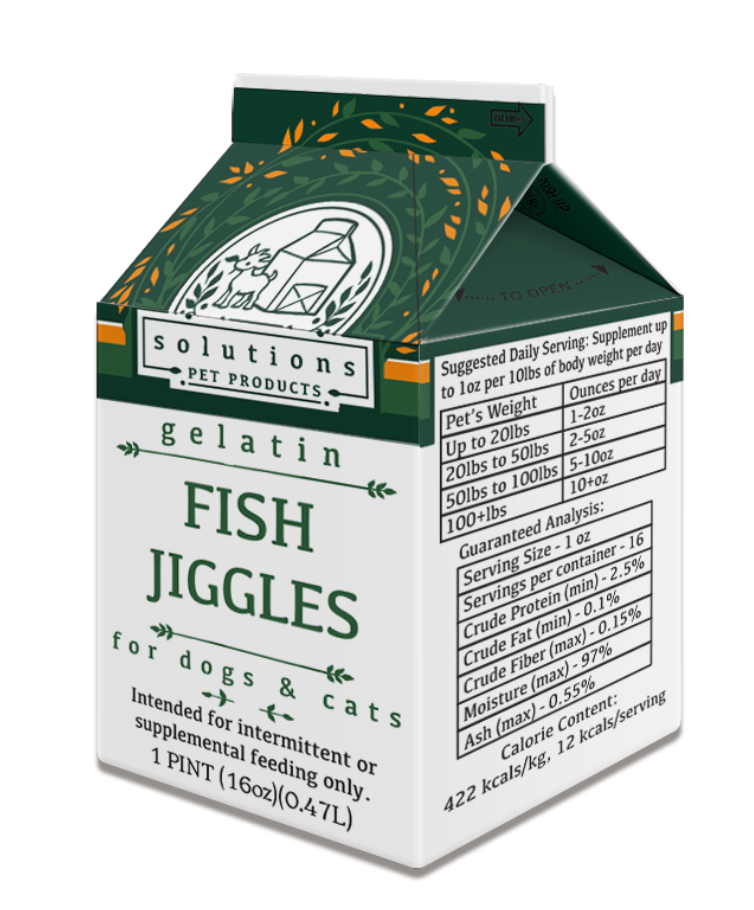 Solutions Pet Products Gelatin Jiggles (Bone Broth)