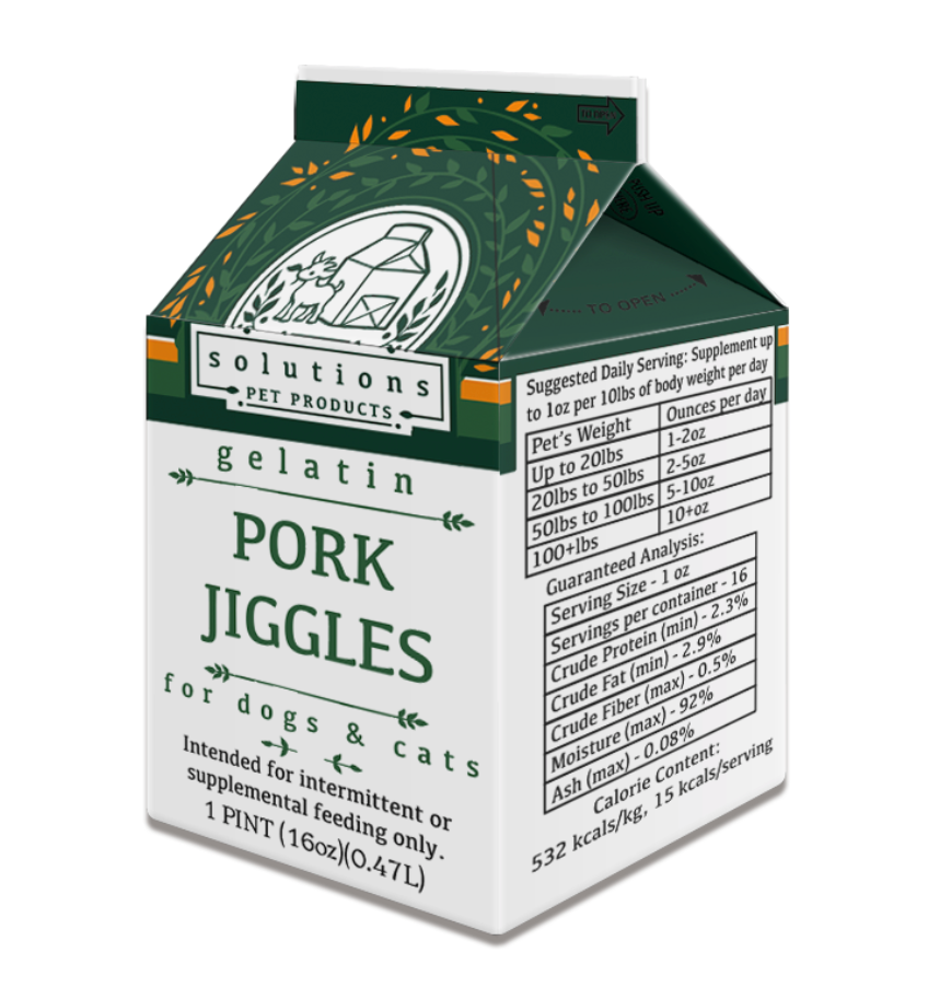 
                  
                    Solutions Pet Products Gelatin Jiggles (Bone Broth)
                  
                