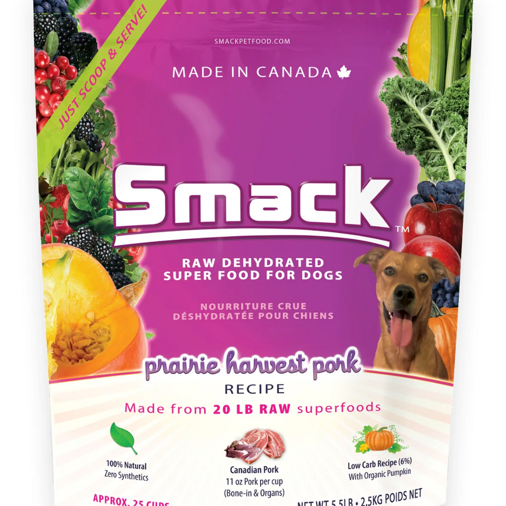 
                  
                    SMACK Raw Dehydrated Pet Food - Dogs
                  
                