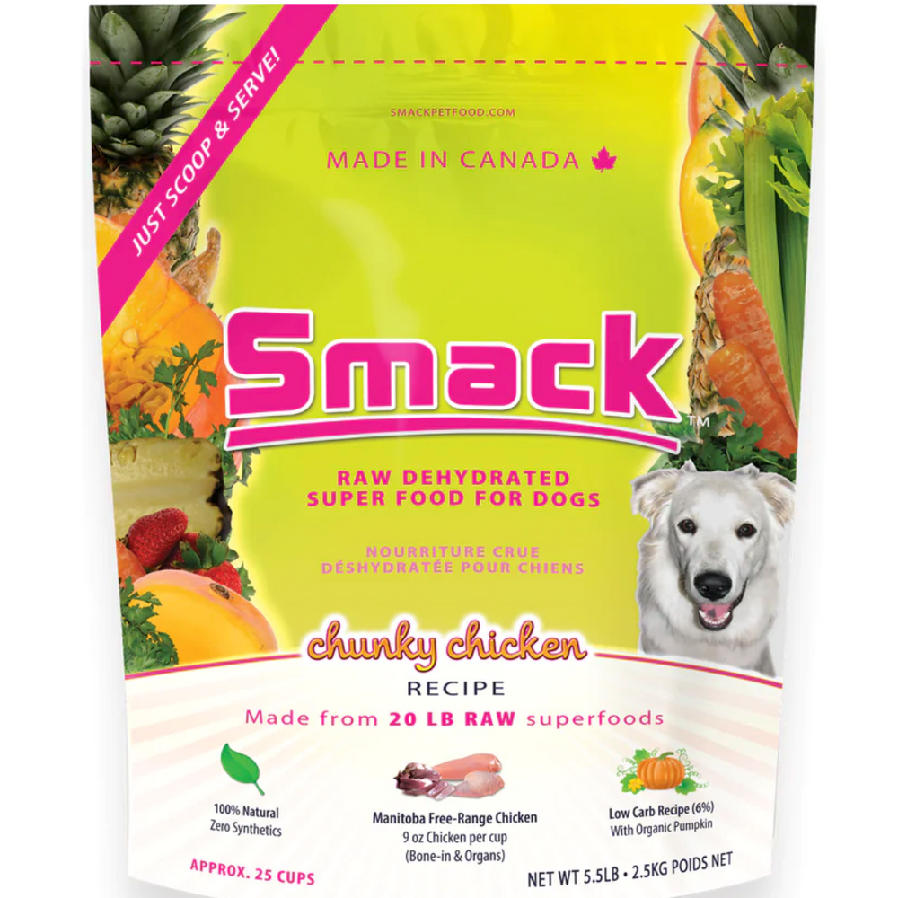 
                  
                    SMACK Raw Dehydrated Pet Food - Dogs
                  
                