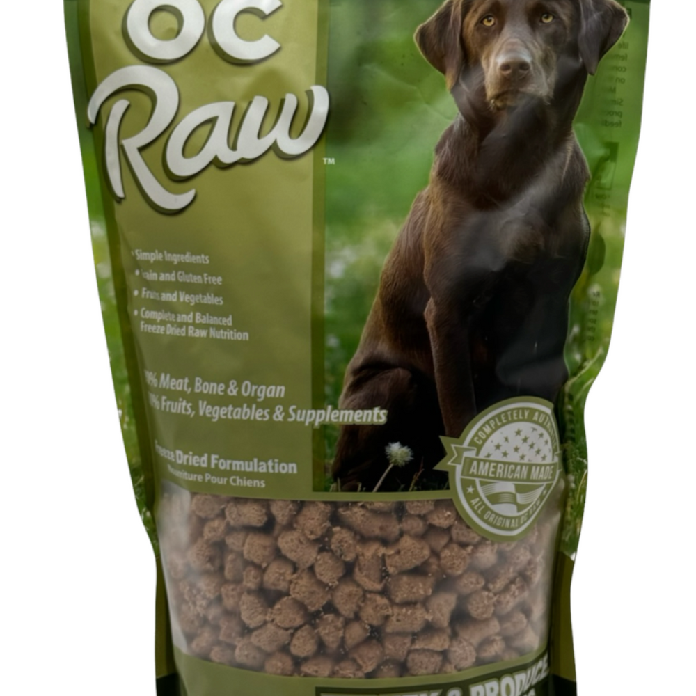 
                      
                        OC Raw Freeze-Dried Meaty Rox Turkey and Produce
                      
                    