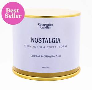 Companion Candles - Nostalgia // Spicy Amber & Sweet Floral