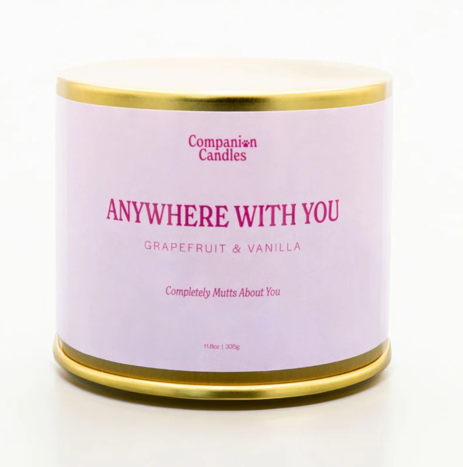 Companion Candles - Anywhere with You // Grapefruit & Vanilla
