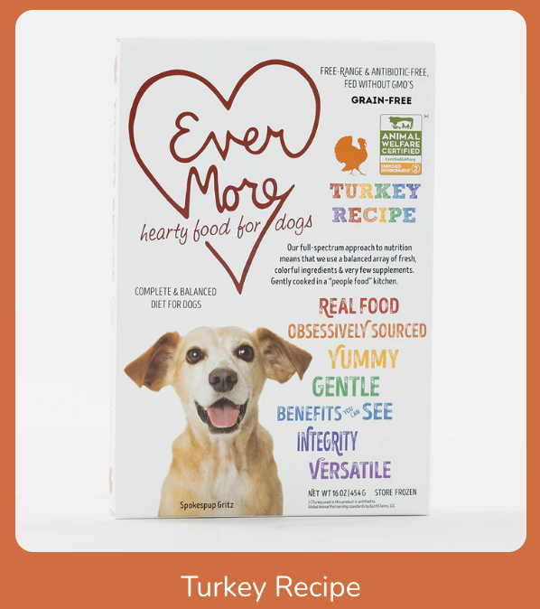 Evermore Gently Cooked Turkey Recipe for Dogs