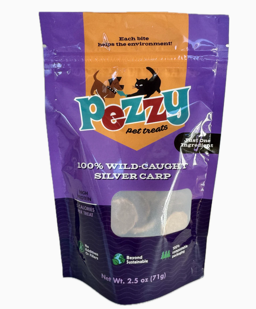 
                  
                    Pezzy Pet Treats - Silver Carp Chips (Single Ingredient)
                  
                