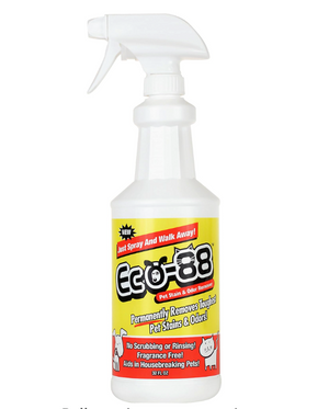 Eco-88 Pet Stain & Odor Remover - 32oz Spray Bottle