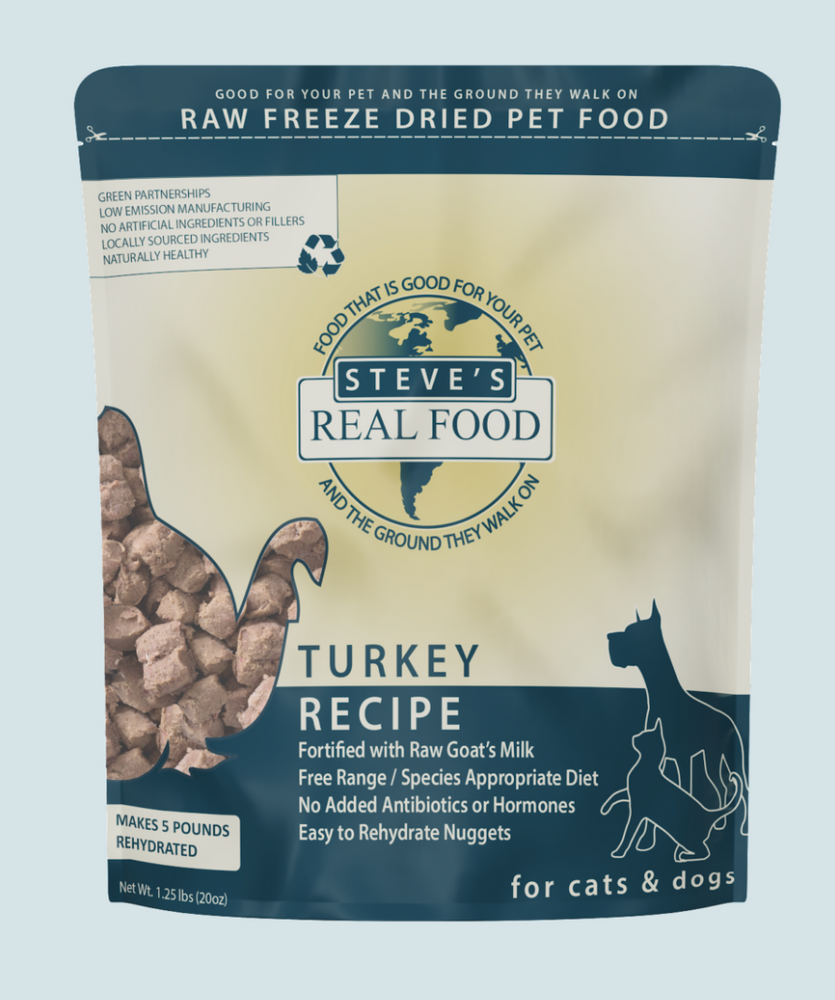 
                  
                    Steve's Real Food Freeze Dried Turkey (20oz)
                  
                