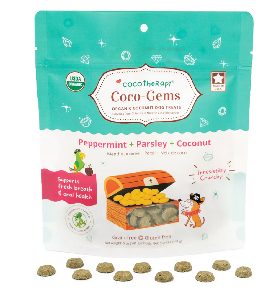 Cocotherapy Coco-Gems - Peppermint + Parsley + Coconut, 5 ounces