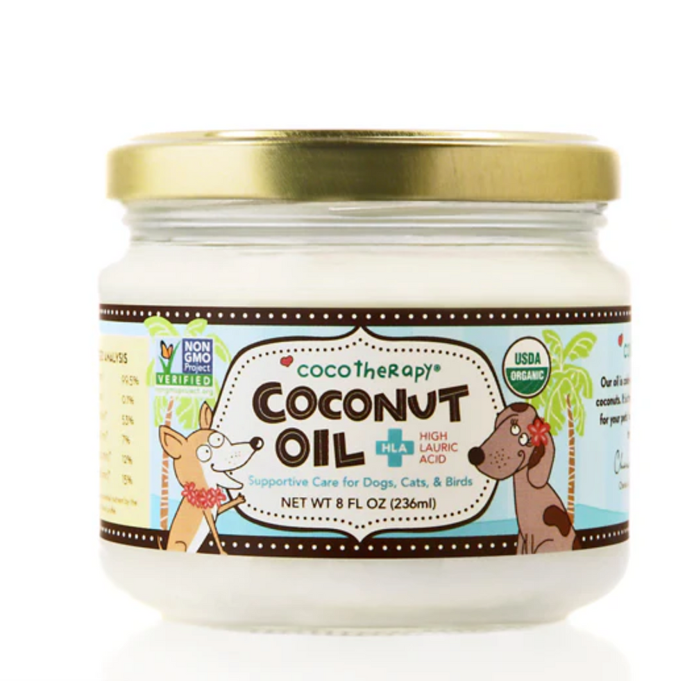 CocoTherapy Coconut Oil, 8 ounces