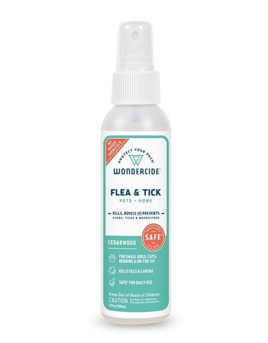 Flea & Tick Spray for Pets + Home with Cedarwood Essential Oil