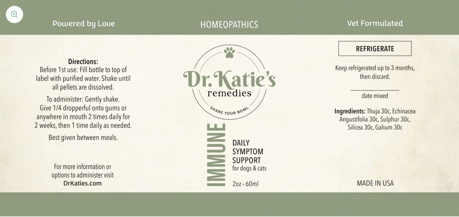 Dr. Katie's Remedies- Immune 2oz Tincture